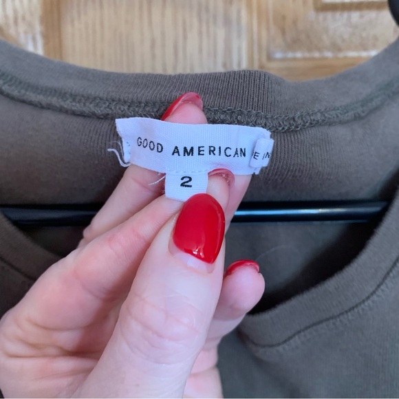 Good American Ruched Drawstring Dress - Picture 4 of 5